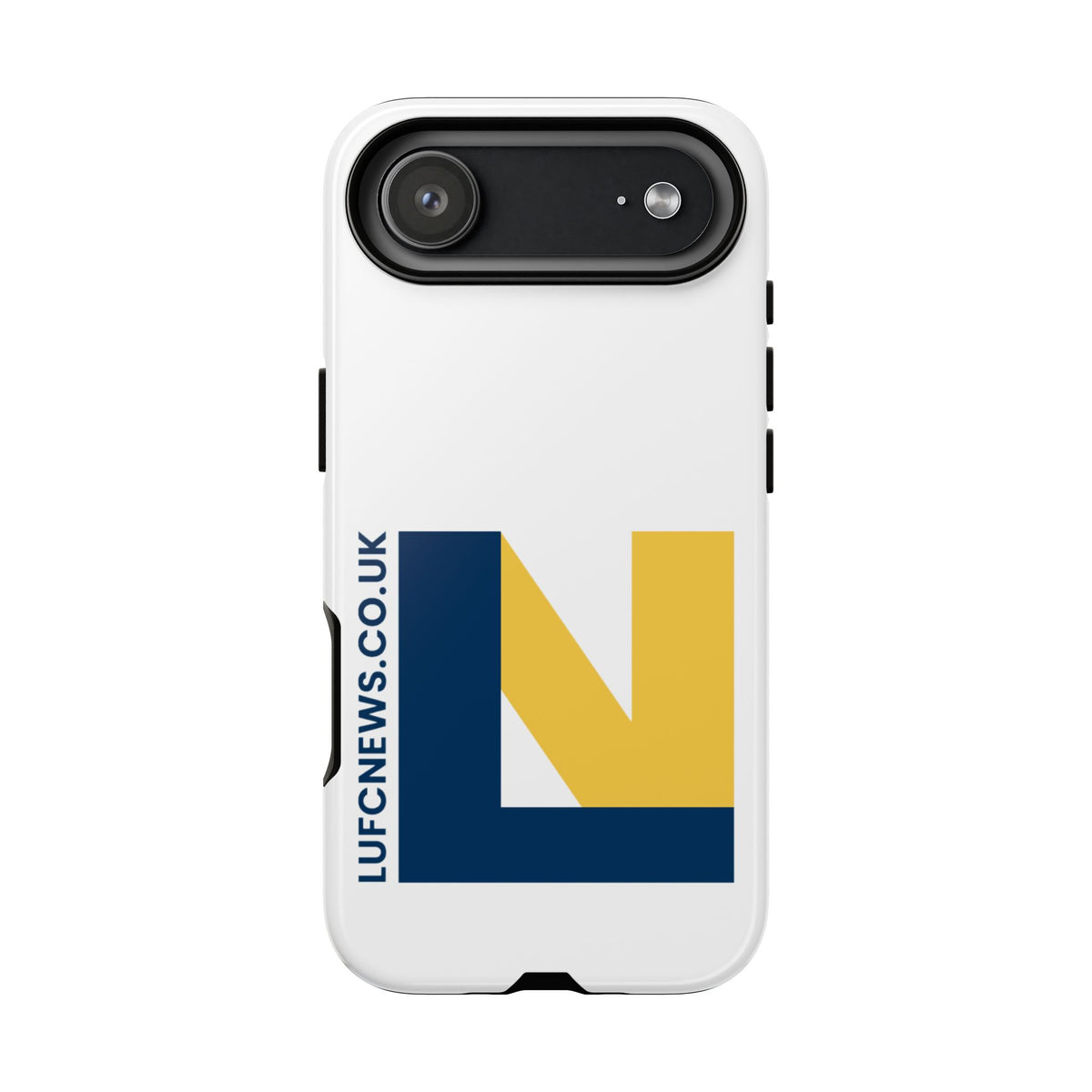 Leeds United 'LUFCNEWS.CO.UK' Phone Case