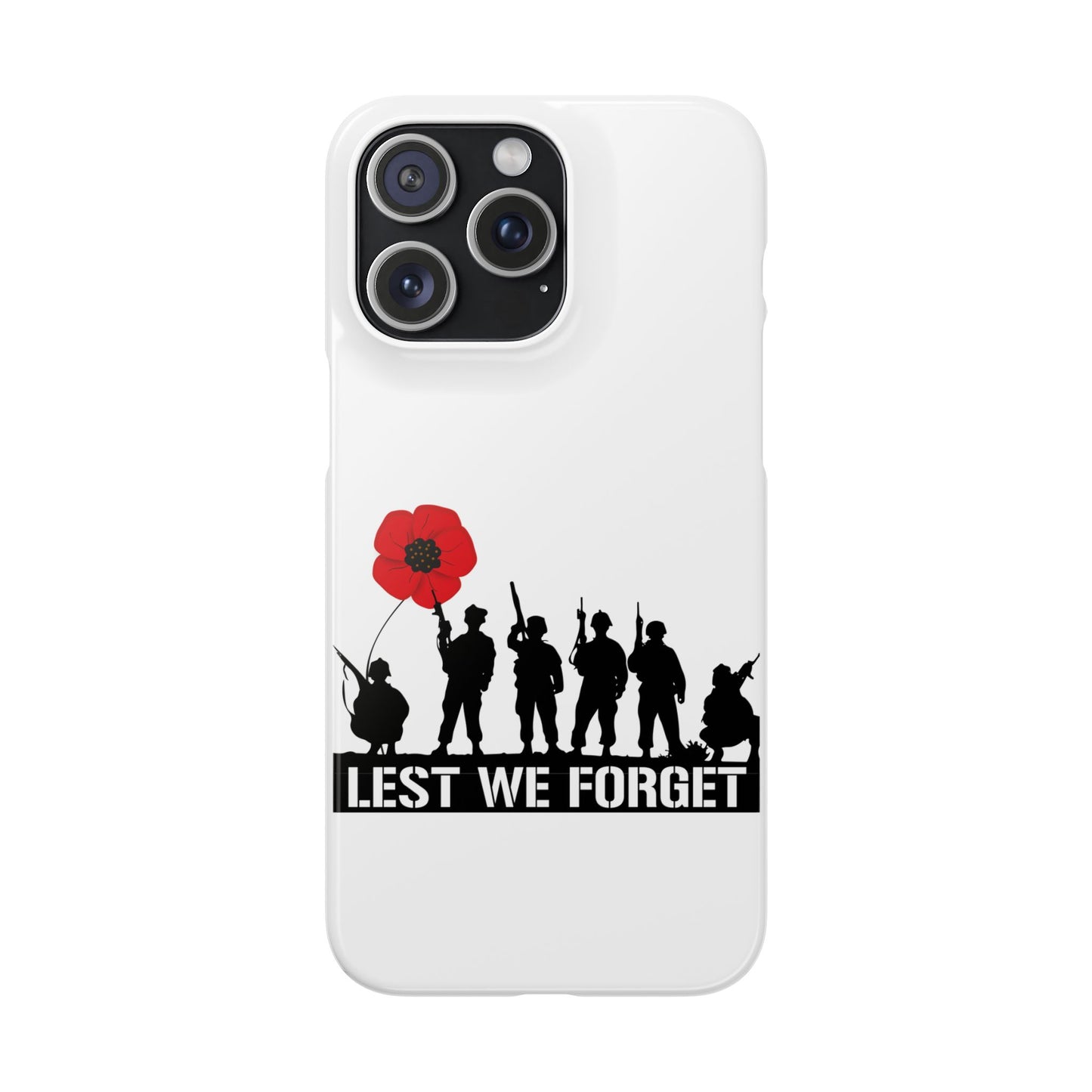 Leeds United "LEST WE FORGET"  Snap Case