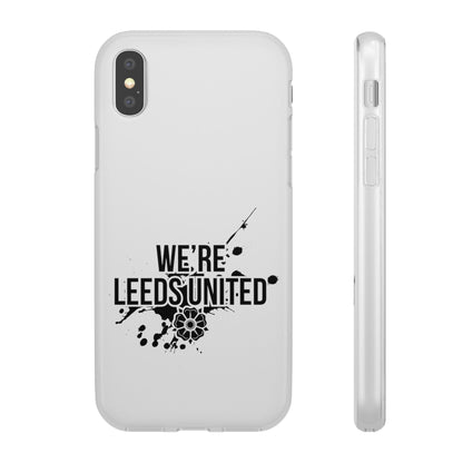 LUFC 'We're Leeds United' Retro  Football: Flexi Case
