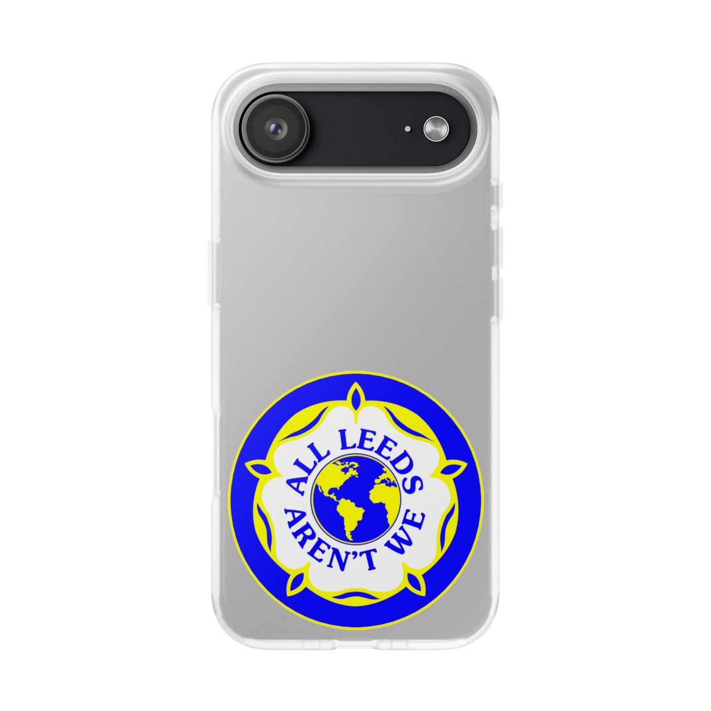 LUFC 'All Leeds Aren't We' Retro  Football: Flexi Case