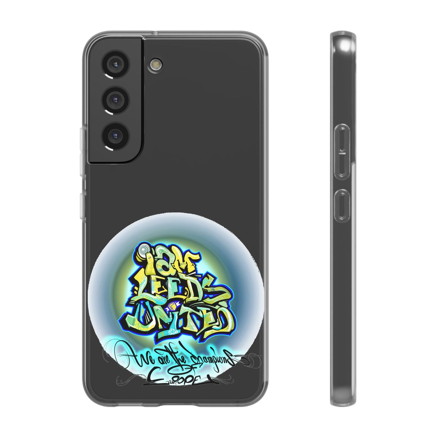 LUFC 'I Am LEEDS UNITED' Retro  Football: Flexi Case