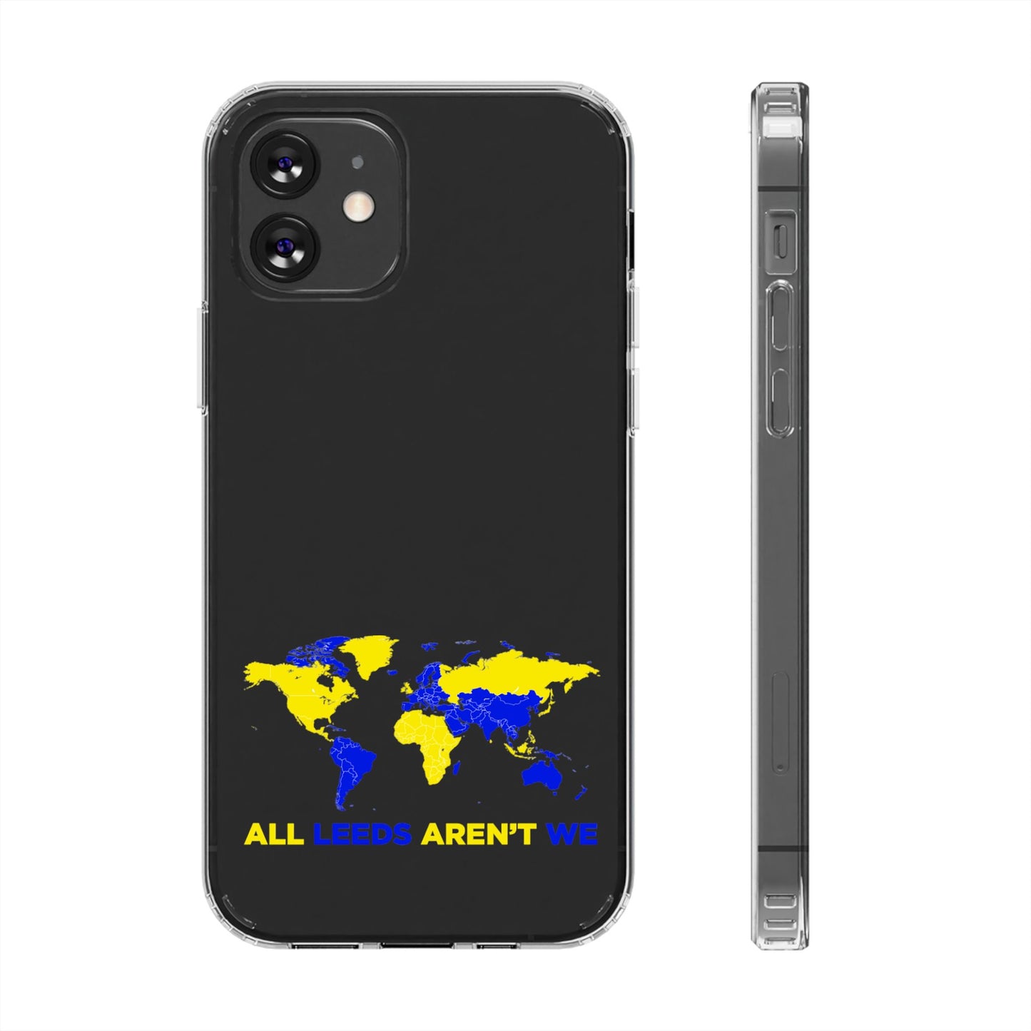LUFC “All Leeds Aren’t We” Clear  Impact-Resistant Case