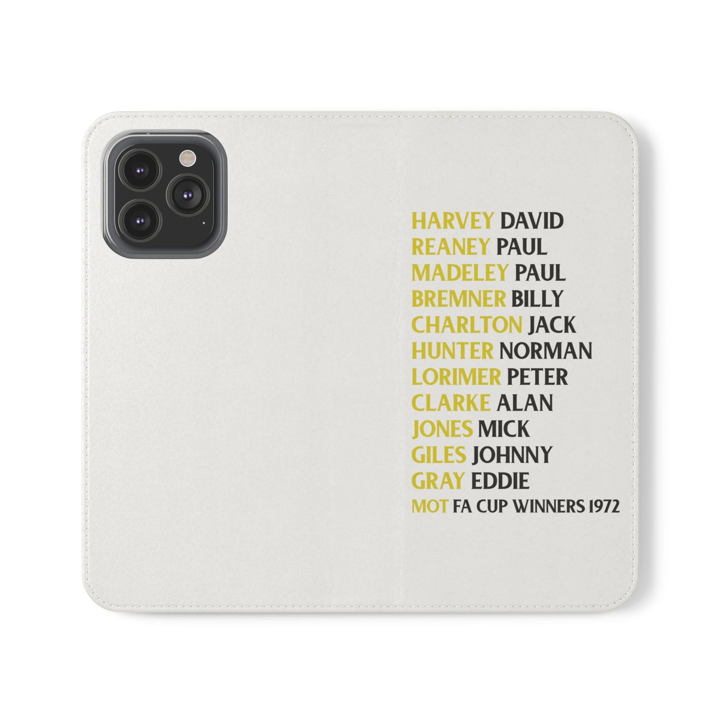 Flip Phone Case - 1972 FA Cup Winners