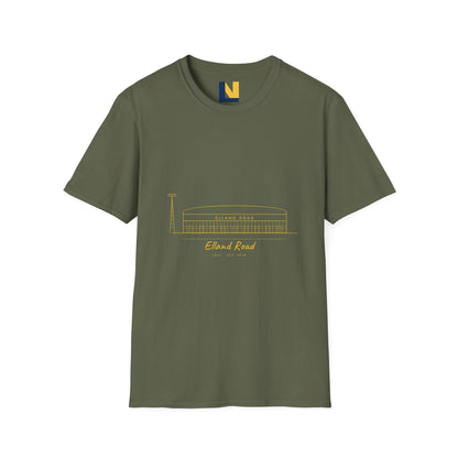 Elland Road Line Art Leeds T-Shirt