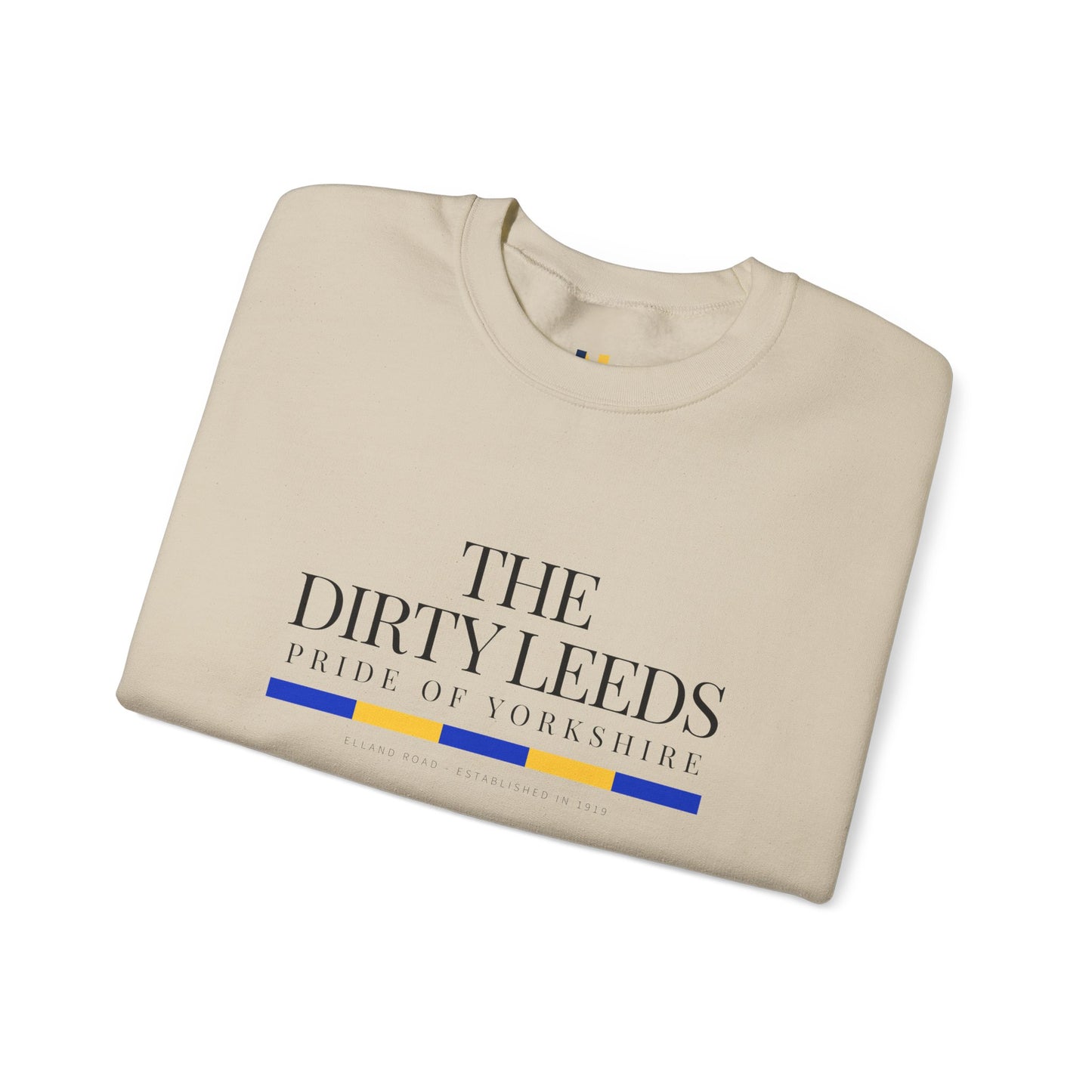 LUFC “The Dirty Leeds: Pride of  Yorkshire” Heavy Blend™ Unisex  Pullover - Lufcnews.co.uk