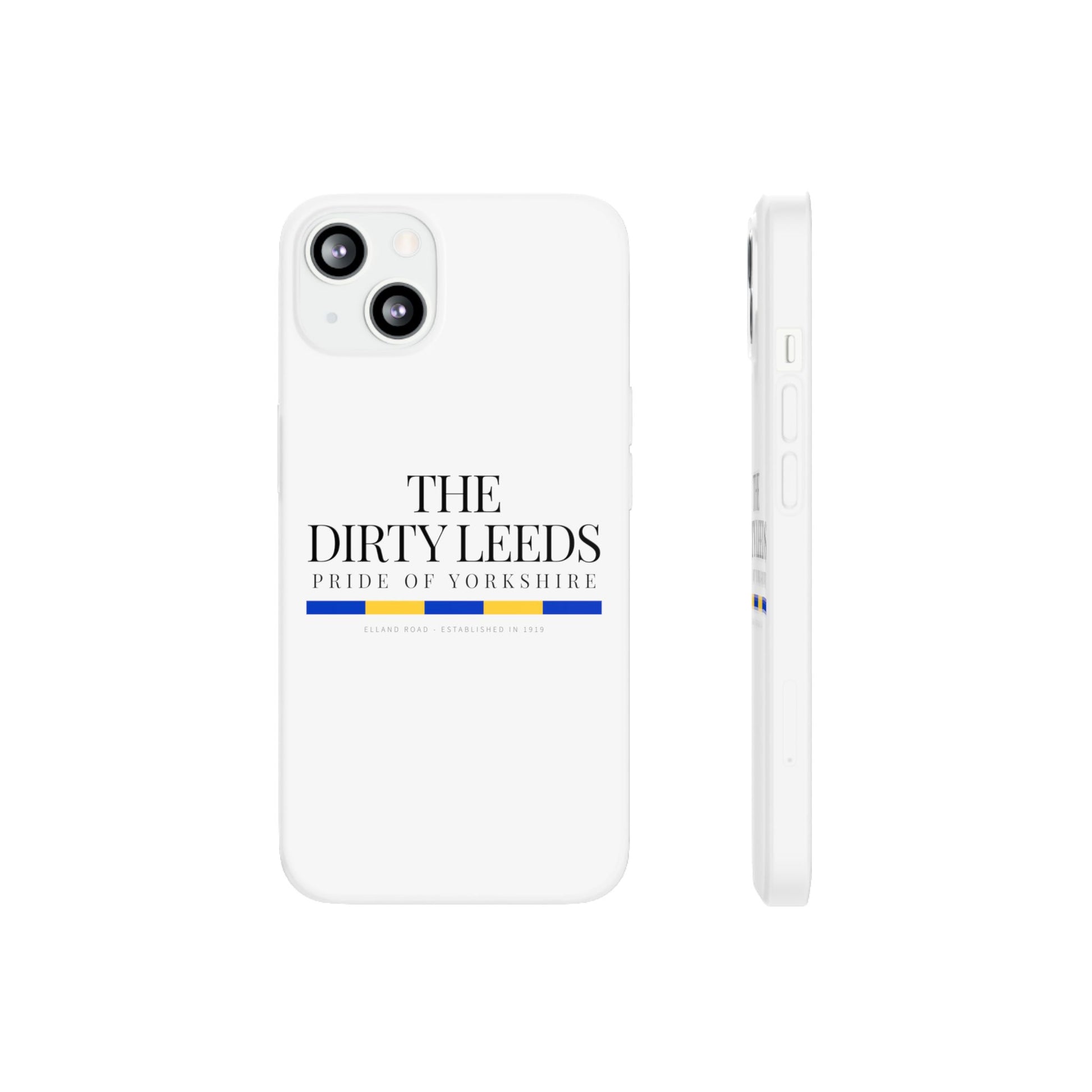 LUFC “The Dirty Leeds: Pride of  Yorkshire” Flexi Phone Case - Lufcnews.co.uk