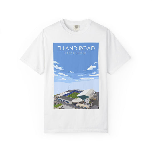 LUFC News Graphic Tee | Garment-Dyed Unisex T-Shirt