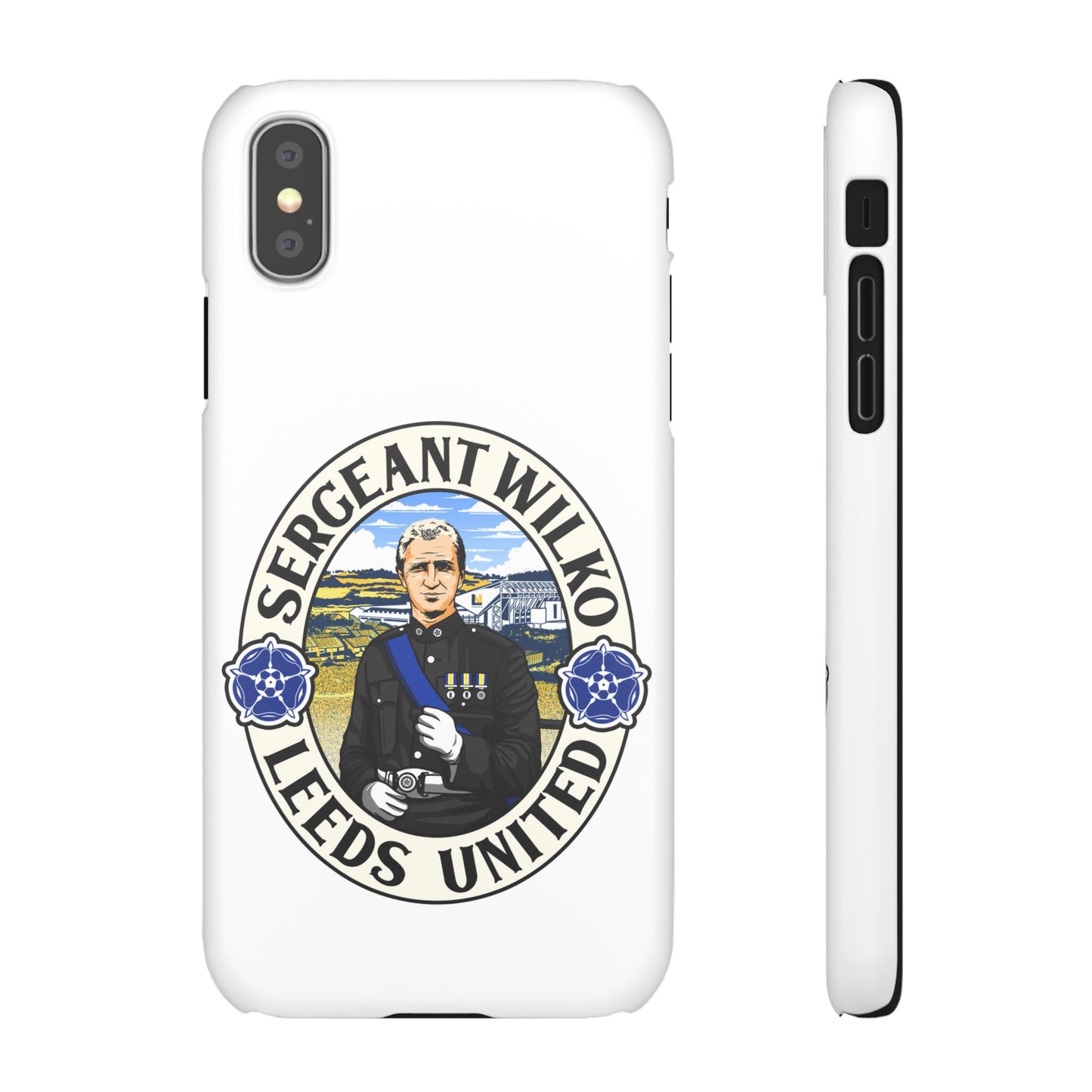 LUFC "SERGEANT WILKO" Leeds  United: Snap Case
