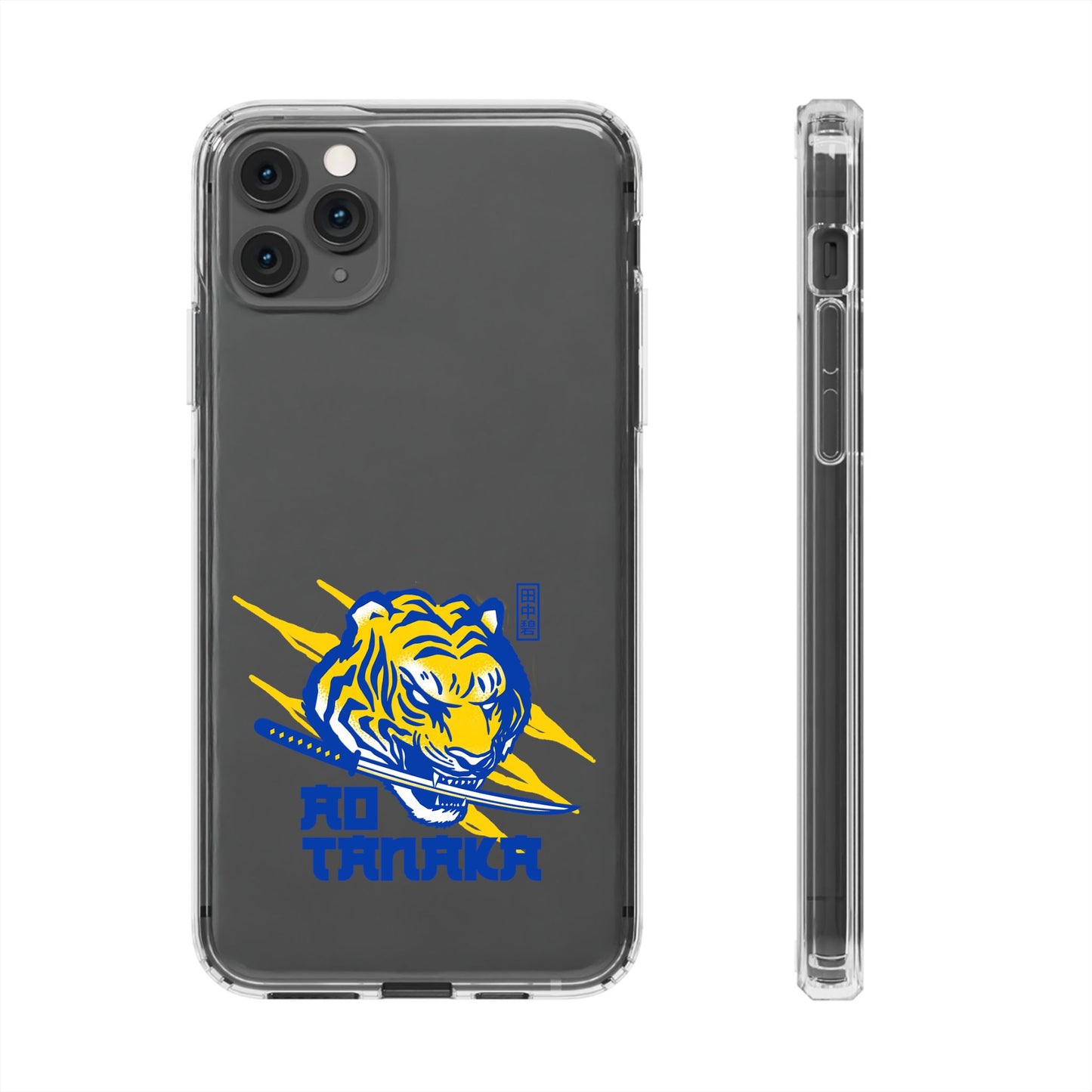 Leeds United “AO TANAKA” Clear  Impact-Resistant Case