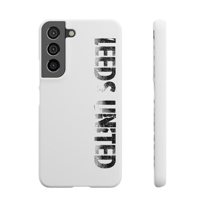 04 Snap Phone Case — "All Leeds Aren't We" Blue & Yellow Emblem