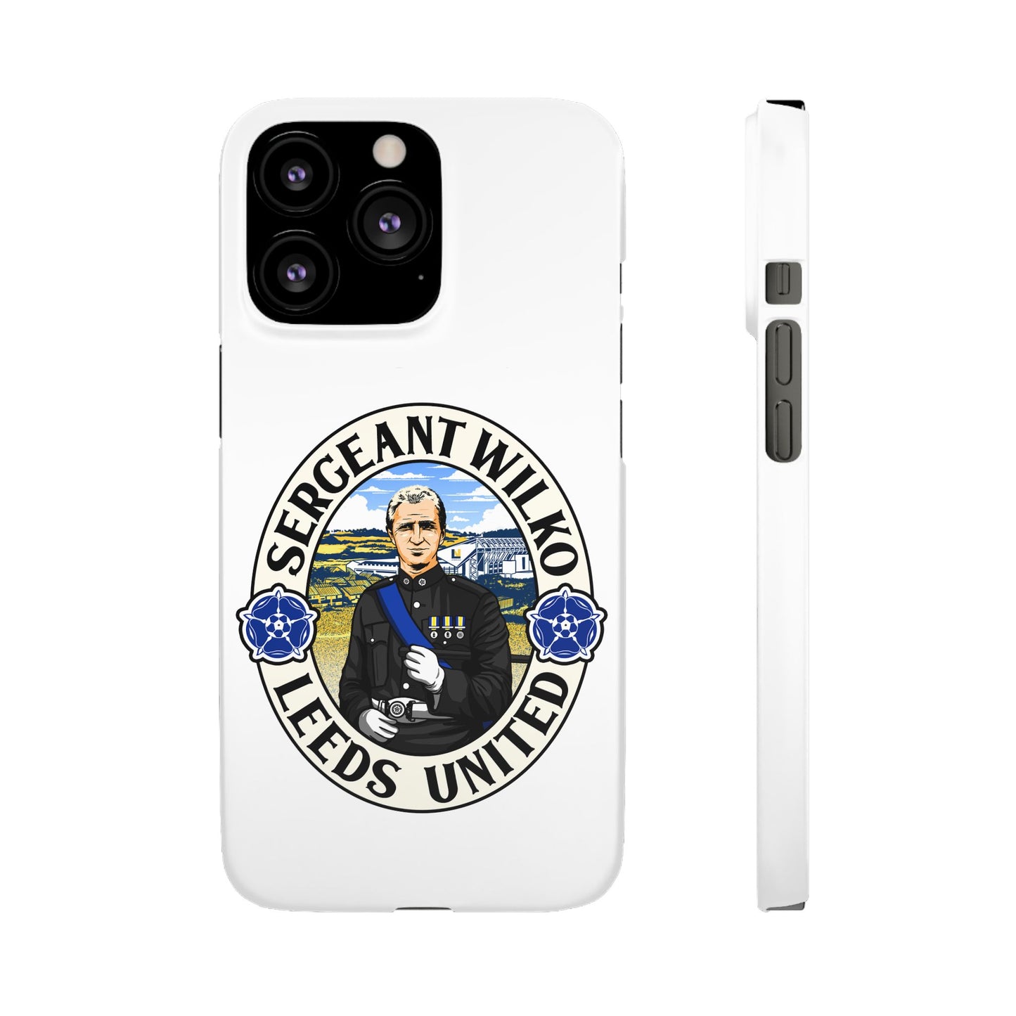LUFC "SERGEANT WILKO" Leeds  United: Snap Case
