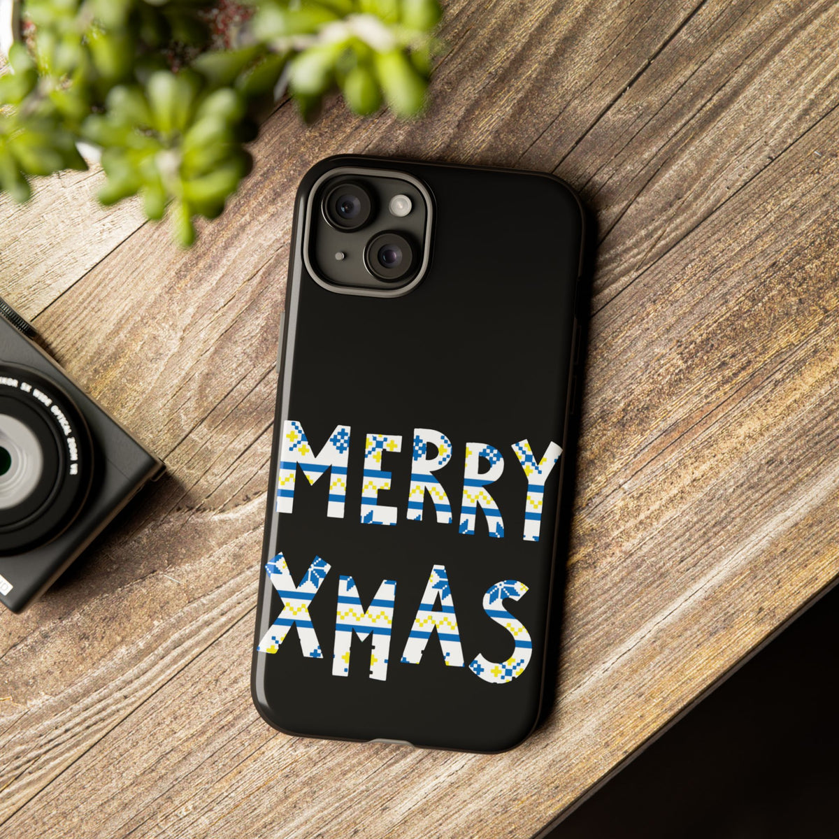 Leeds United 'Merry Xmas' Phone Case: Christmas Edition