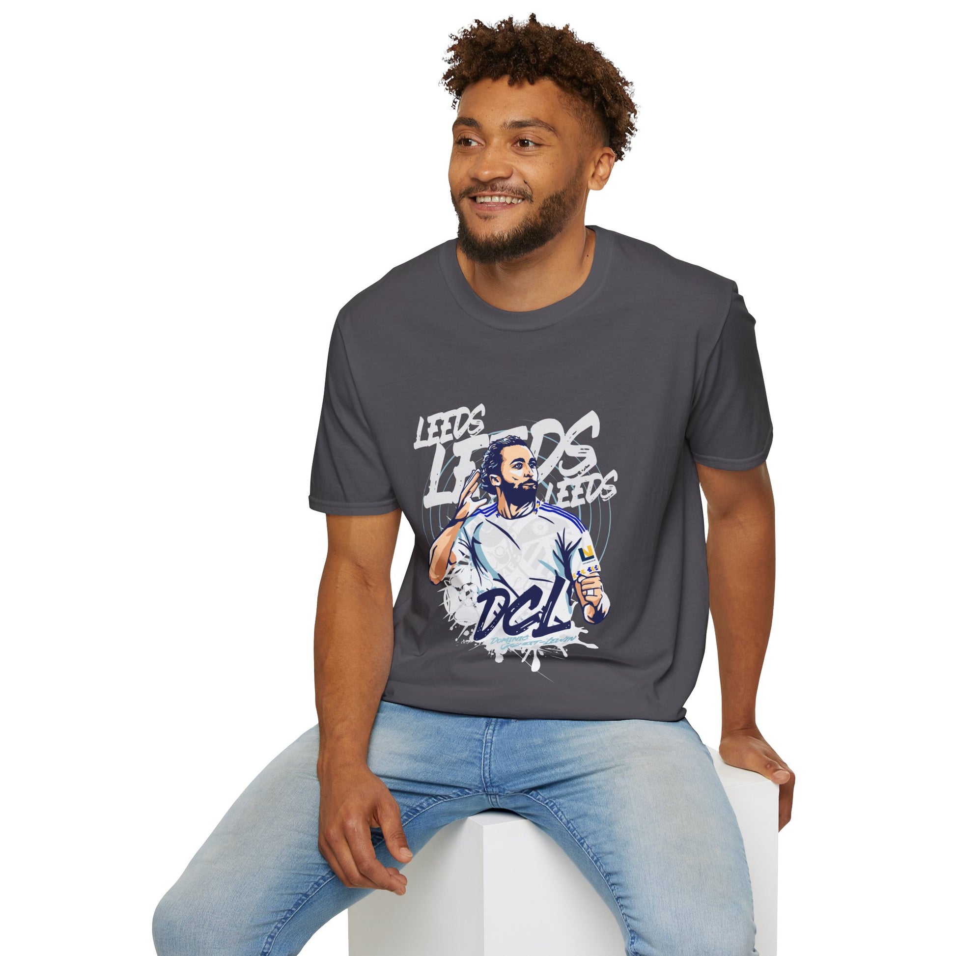 LUFC Pride Tee “LEEDS: Dominic  Calvert-Lewin” T-Shirt - Lufcnews.co.uk