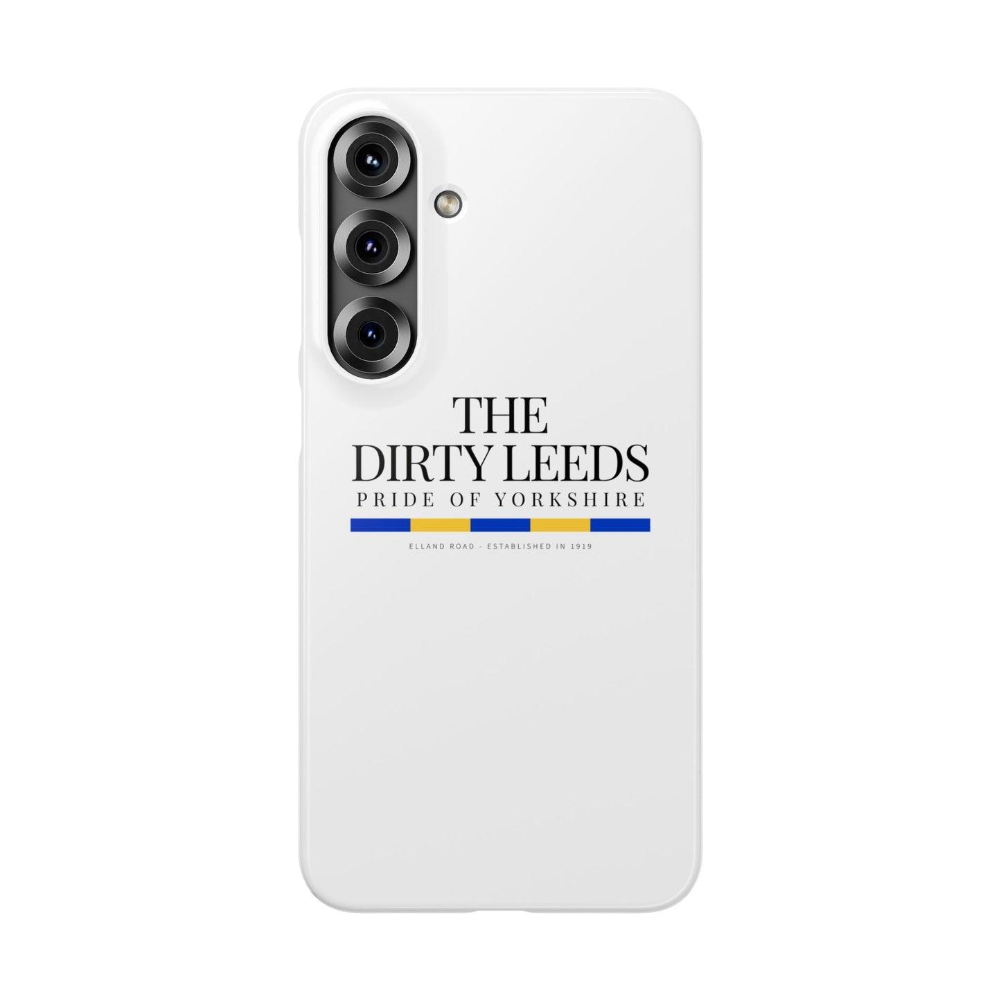 LUFC “The Dirty Leeds: Pride of  Yorkshire” Snap Case