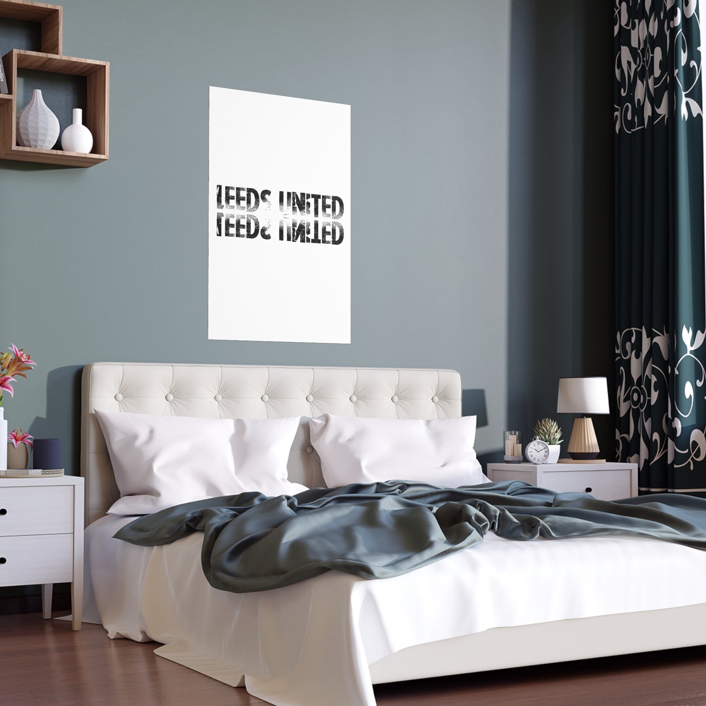 LUFC “Leeds United” Silk Poster