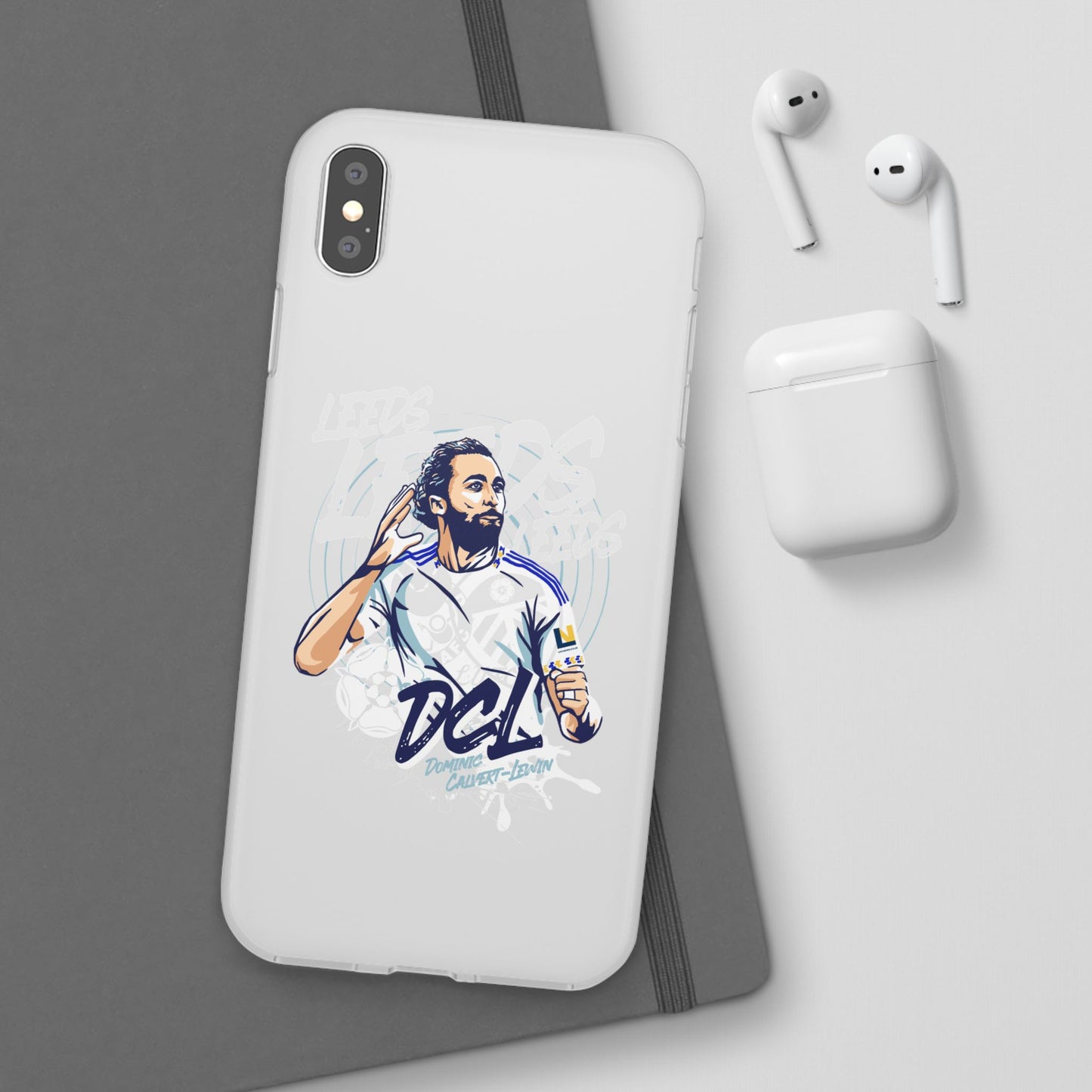 LUFC News “LEEDS: Dominic  Calvert-Lewin” Flexi Case - Lufcnews.co.uk