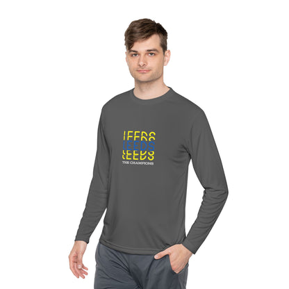 Leeds “The Champions” Long Sleeve T-Shirt: Unisex Fit