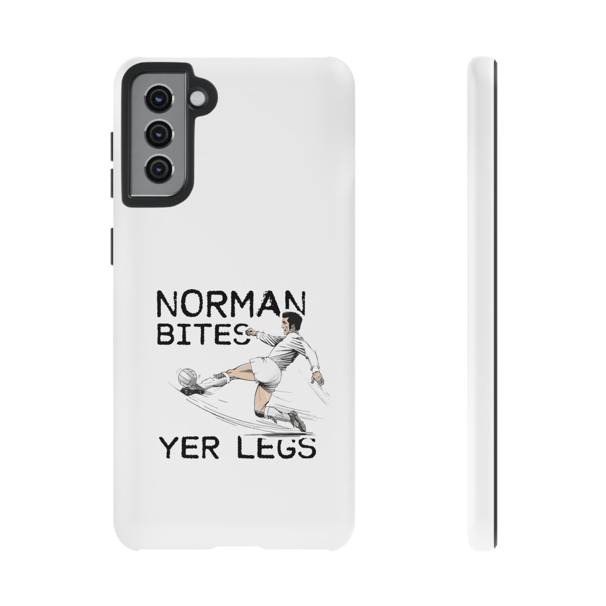 Leeds United NORMAN BITES 'YER LEGS' Phone Case