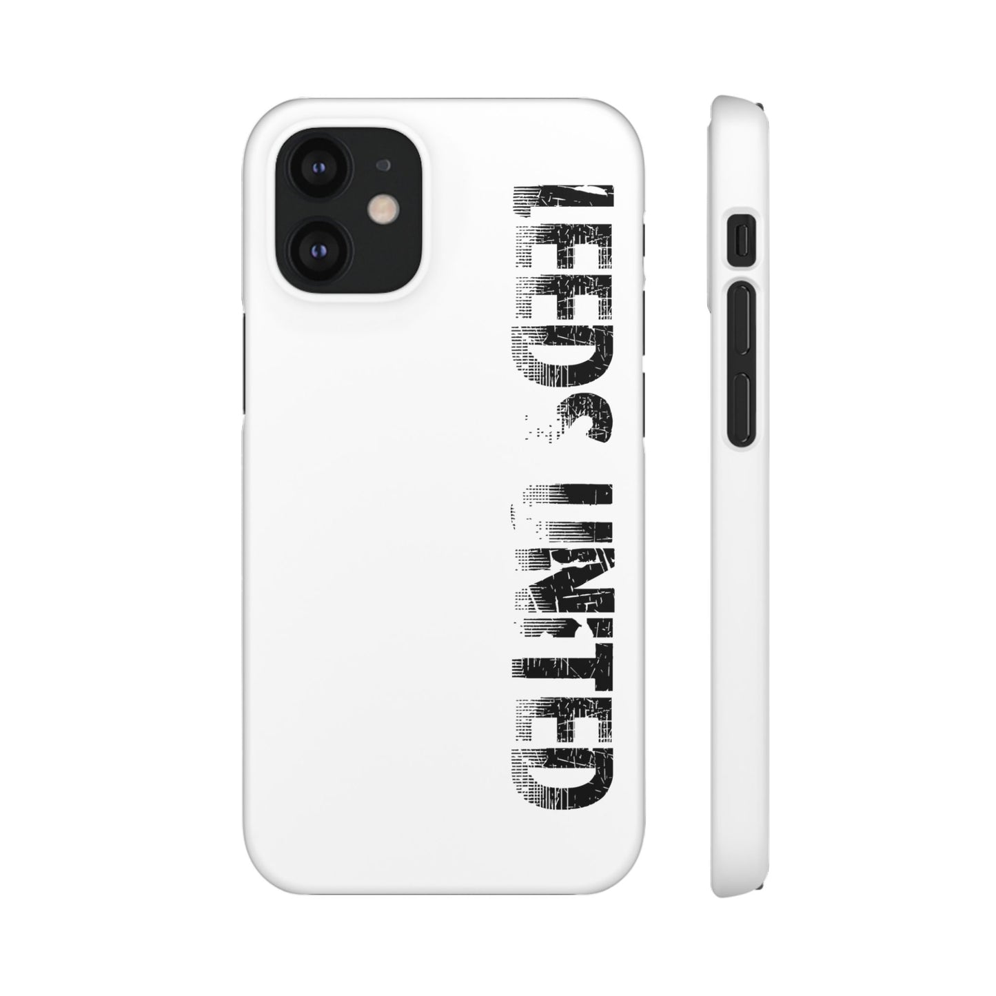 04 Snap Phone Case — "All Leeds Aren't We" Blue & Yellow Emblem