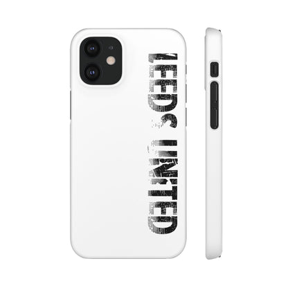 04 Snap Phone Case — "All Leeds Aren't We" Blue & Yellow Emblem