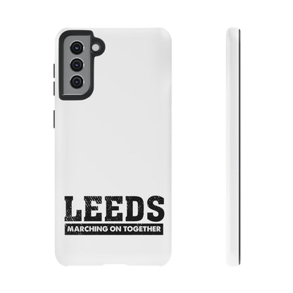 LUFC 'LEEDS: Marching On Together'  Phone Protective Cover - Lufcnews.co.uk