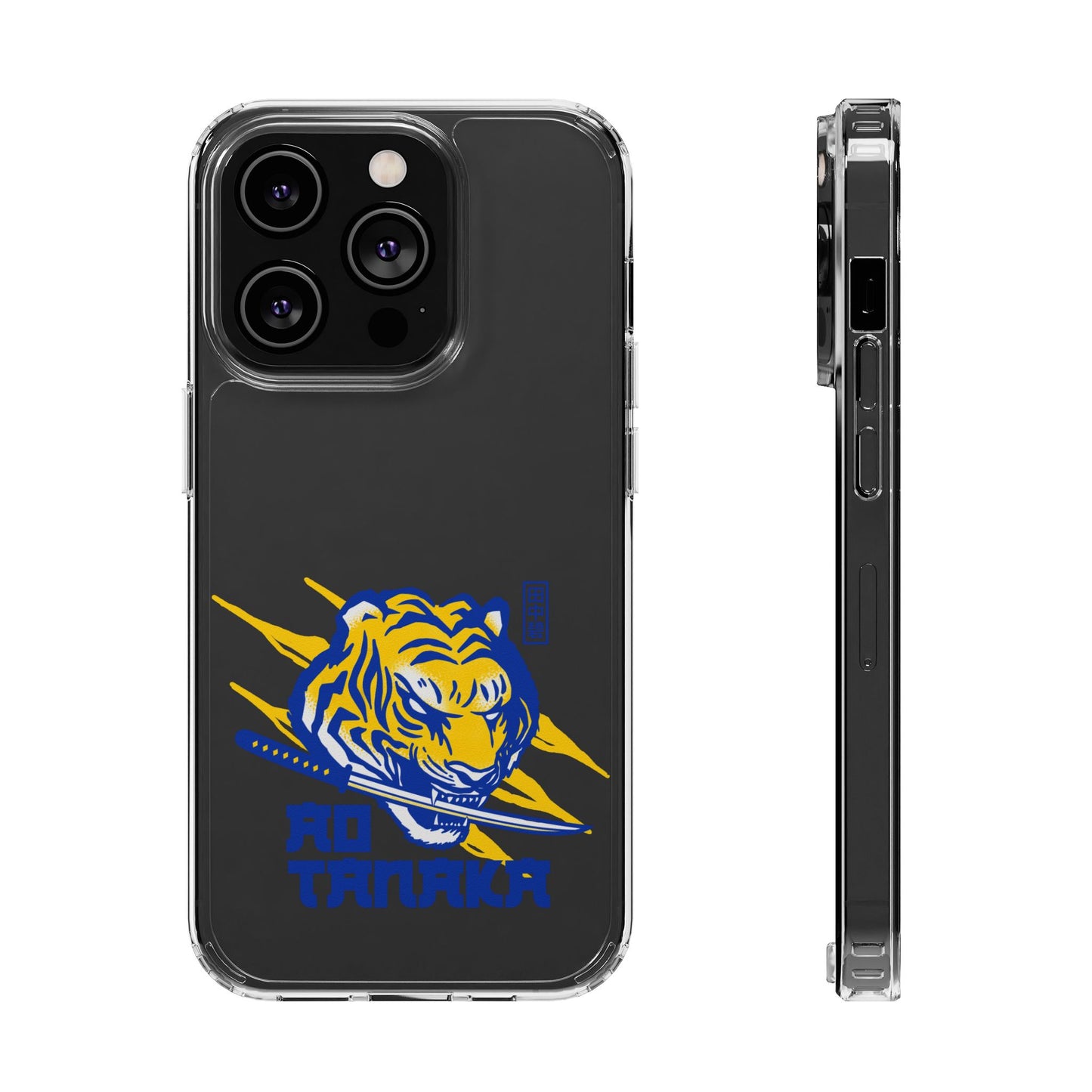 Leeds United “AO TANAKA” Clear  Impact-Resistant Case