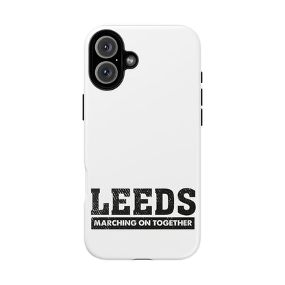 LUFC 'LEEDS: Marching On Together'  Phone Protective Cover - Lufcnews.co.uk
