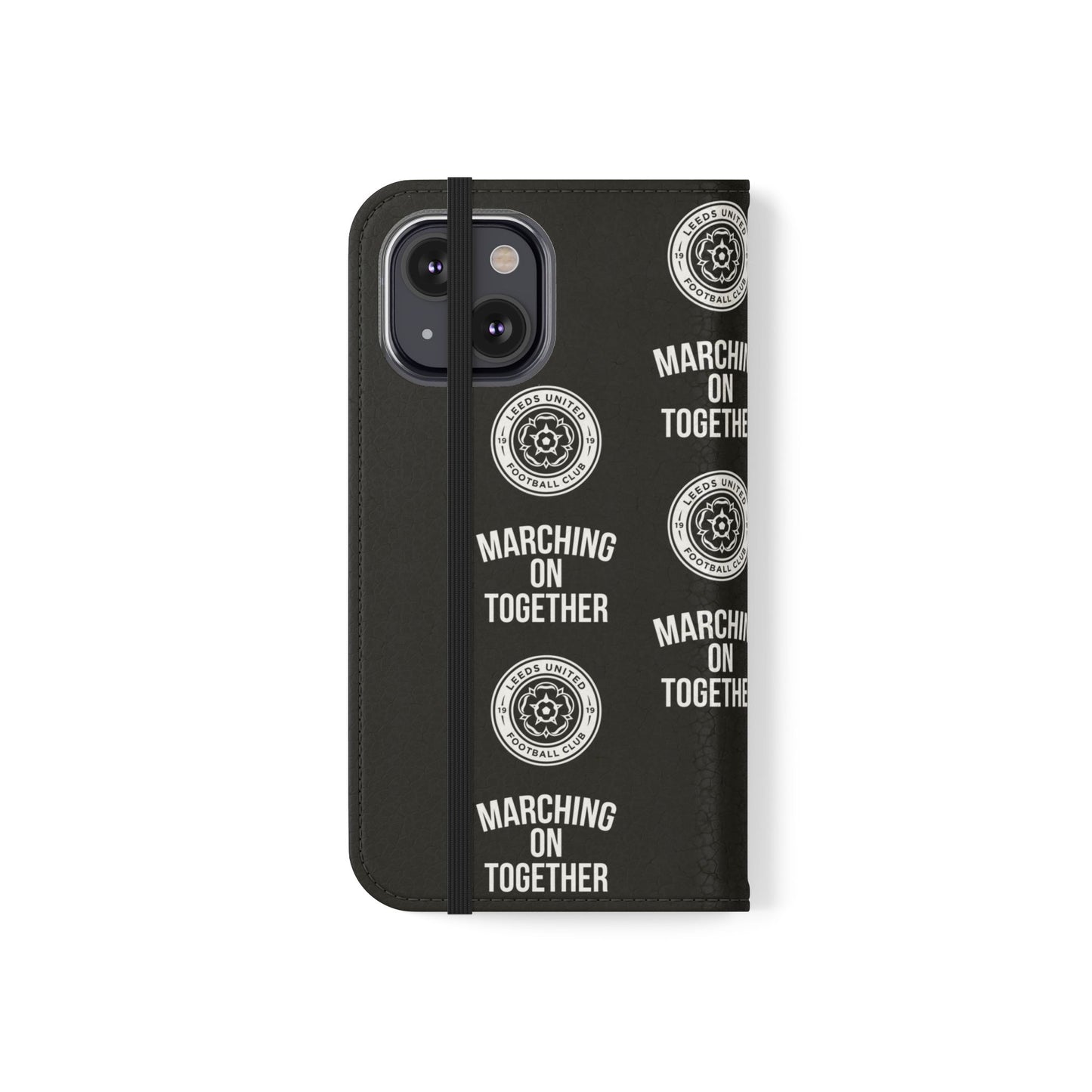Leeds United "Marching On  Together" Flip Case Phone Wallet