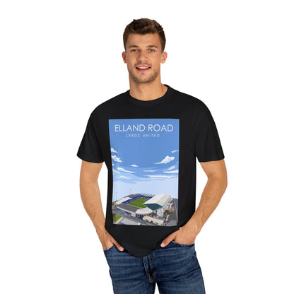 LUFC News Graphic Tee | Garment-Dyed Unisex T-Shirt