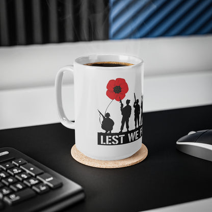 LUFC “Lest We Forget” Soldier Tribute  Beer Mug