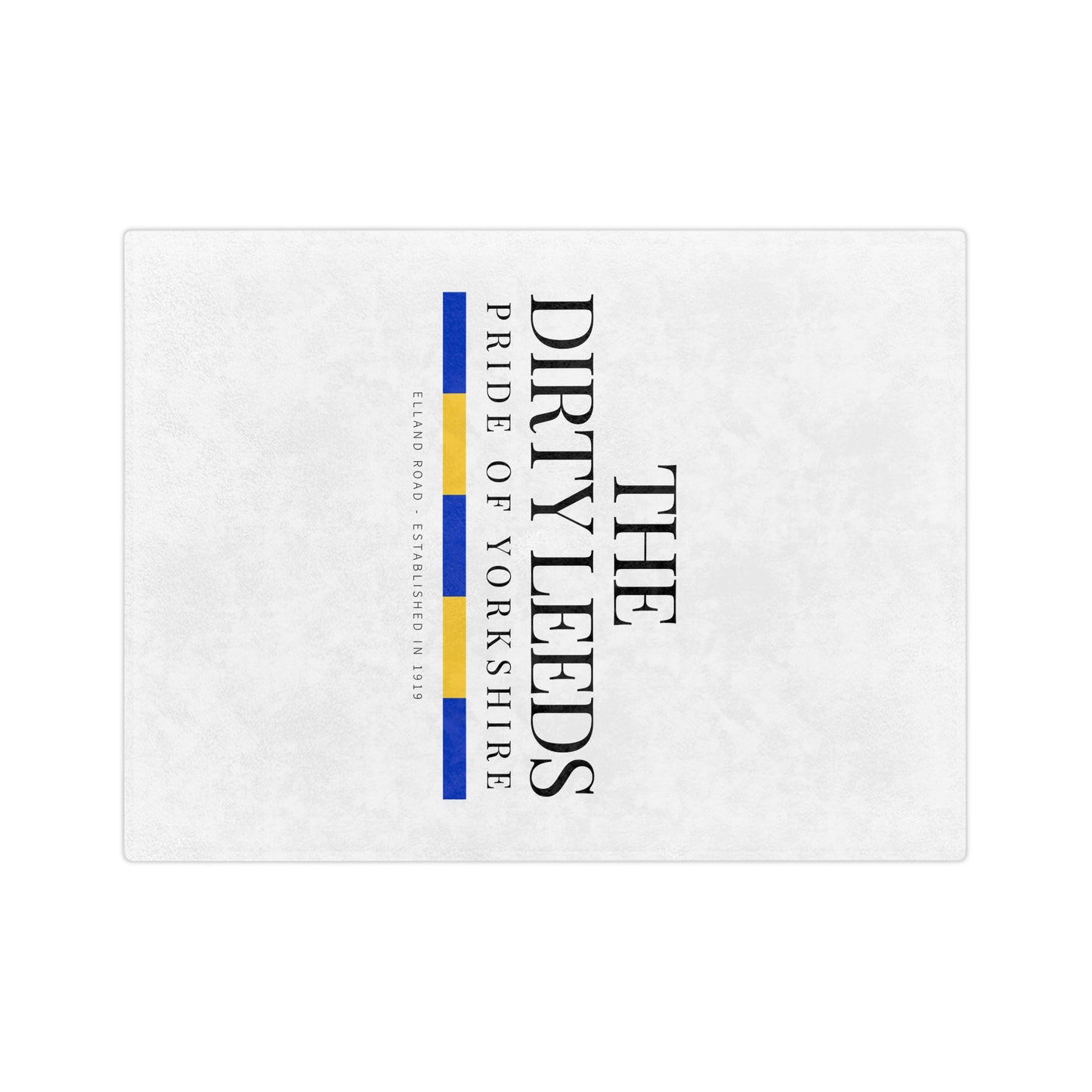 20 LUFC Christmas Velveteen Sports Blanket “ALL LEEDS AREN’T WE” Christmas Edition - Lufcnews.co.uk