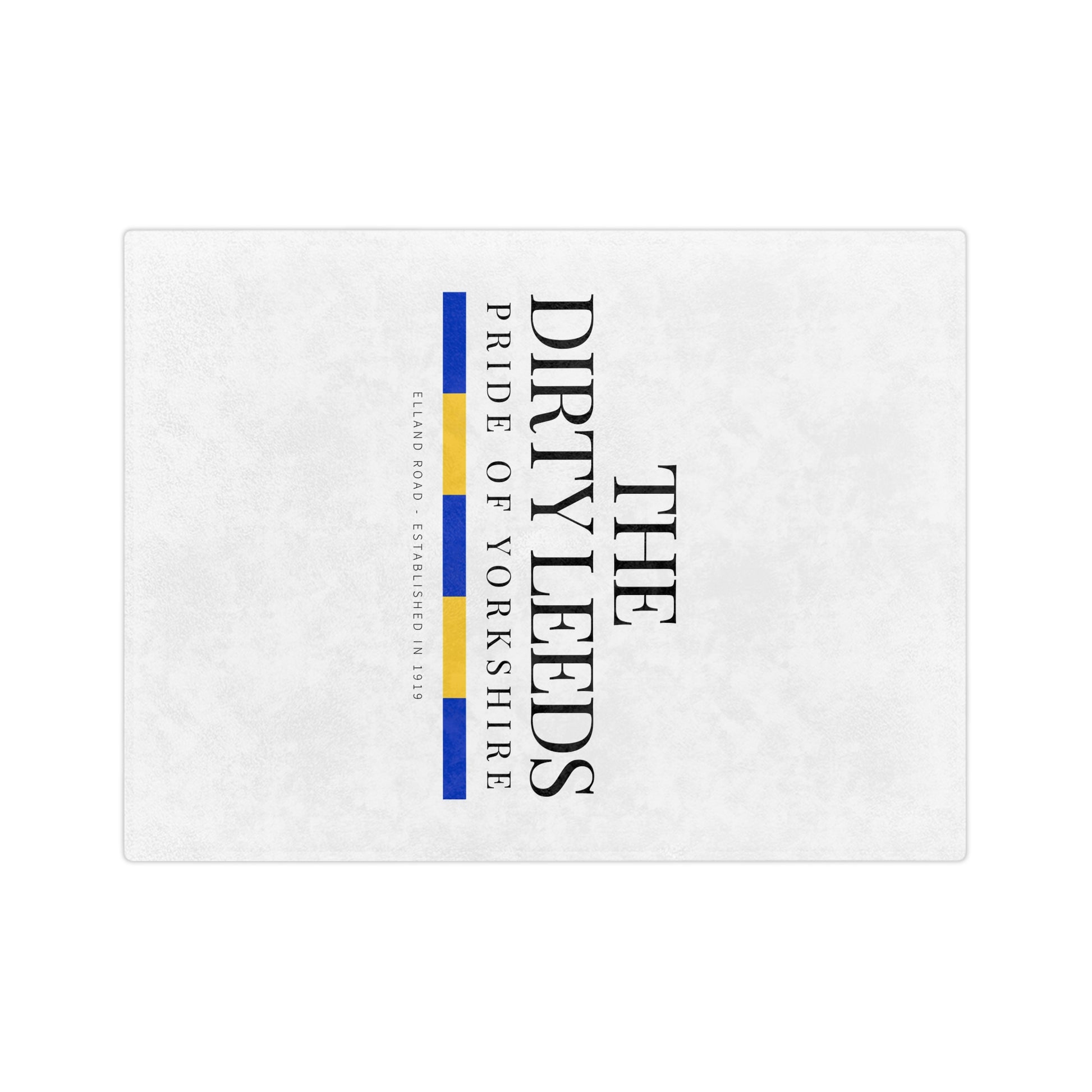 20 LUFC Christmas Velveteen Sports Blanket “ALL LEEDS AREN’T WE” Christmas Edition - Lufcnews.co.uk