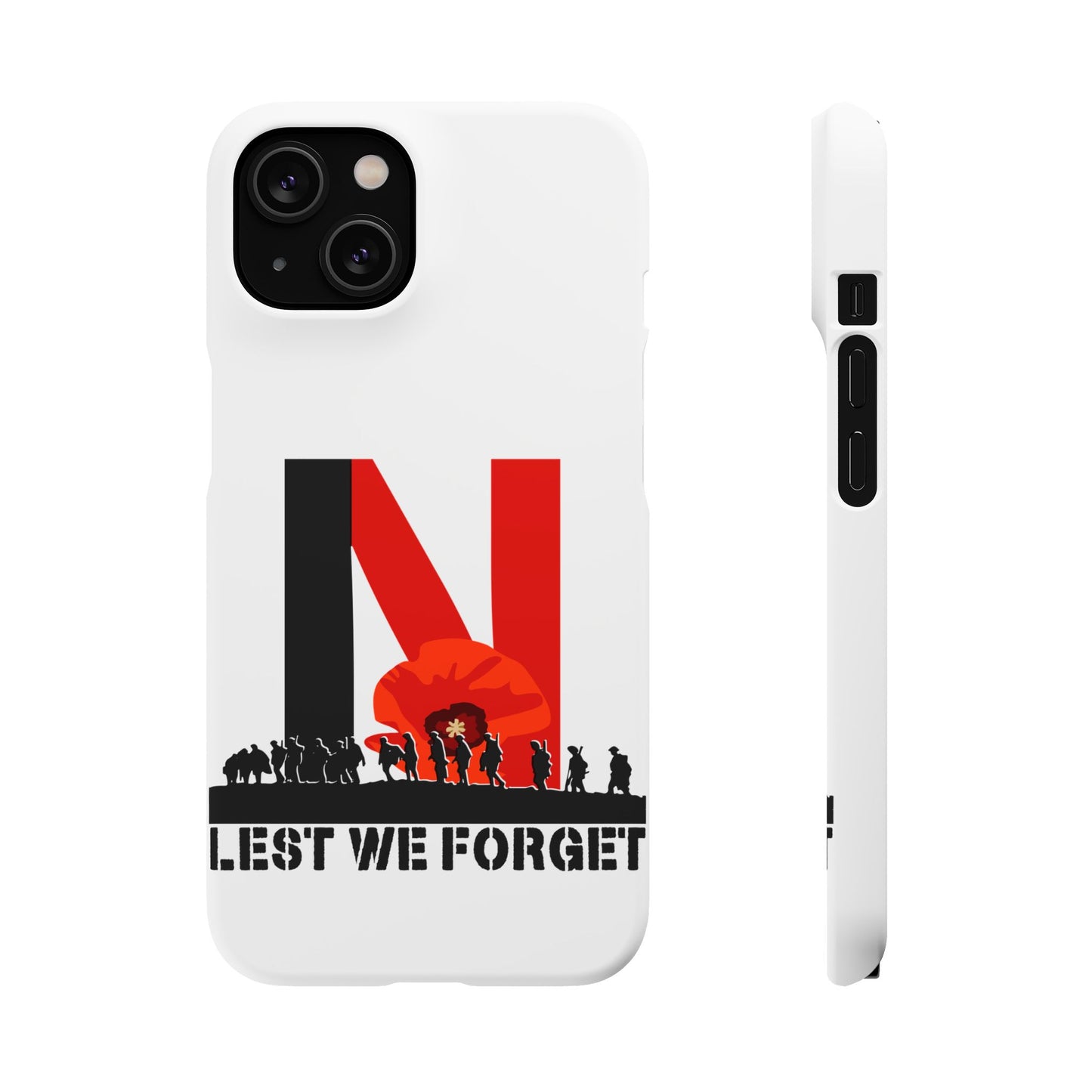 Leeds United "LEST WE FORGET"  Snap Case