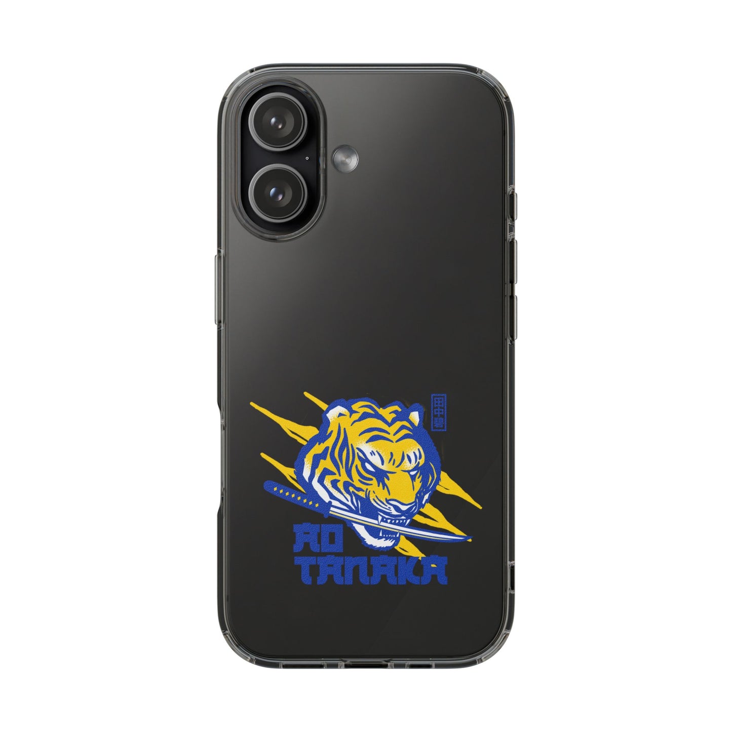 Leeds United “AO TANAKA” Clear  Impact-Resistant Case