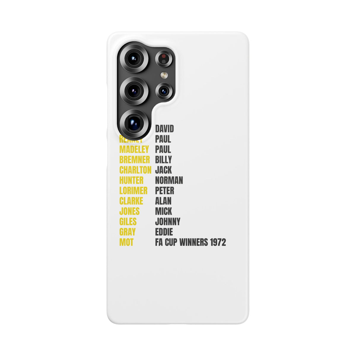 Snap Phone Case - 1972 FA Cup Winners