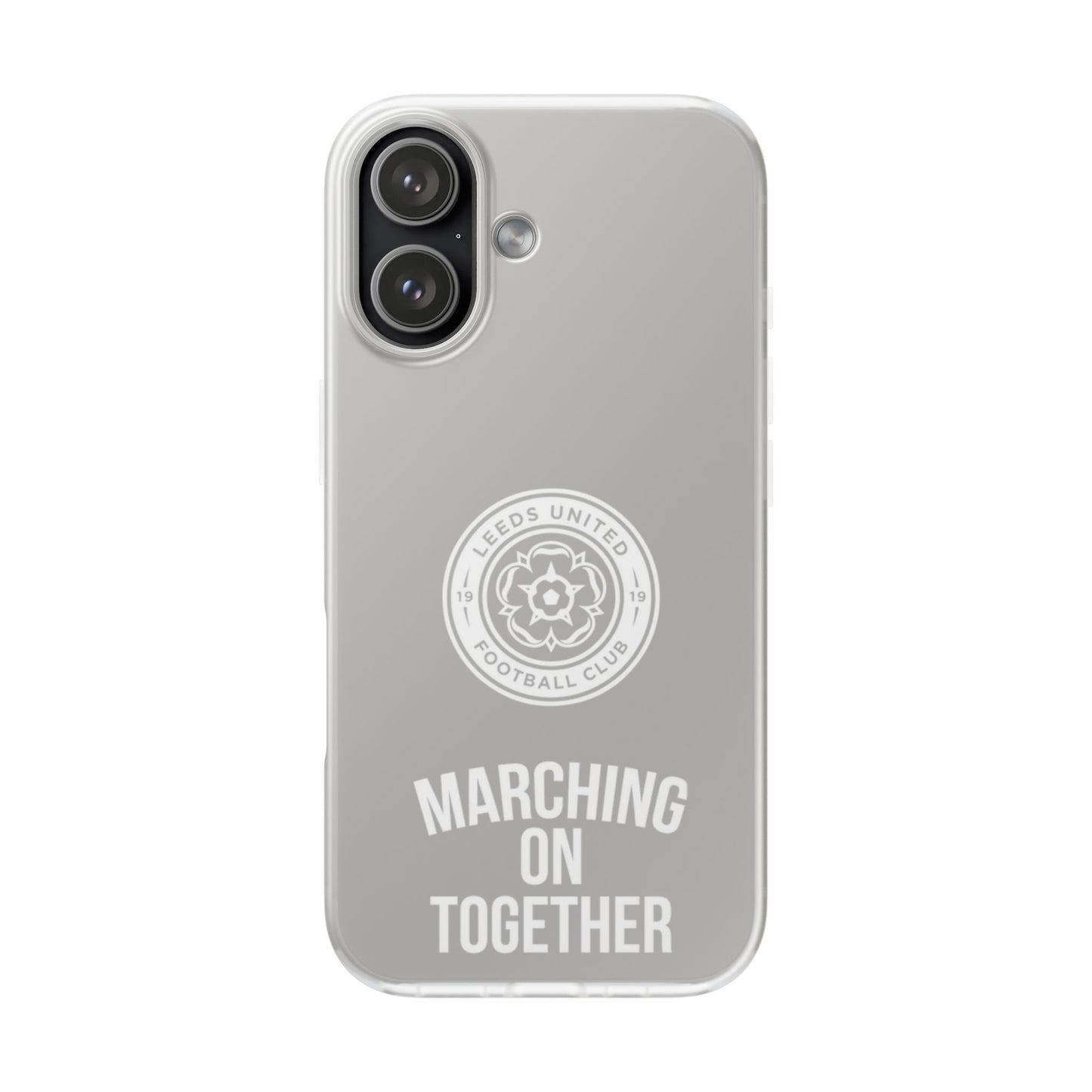 LUFC 'MARCHING ON TOGETHER' Flexi Case