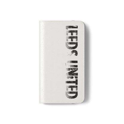 LUFC  "LEEDS UNITED" Flip Case Phone Wallet
