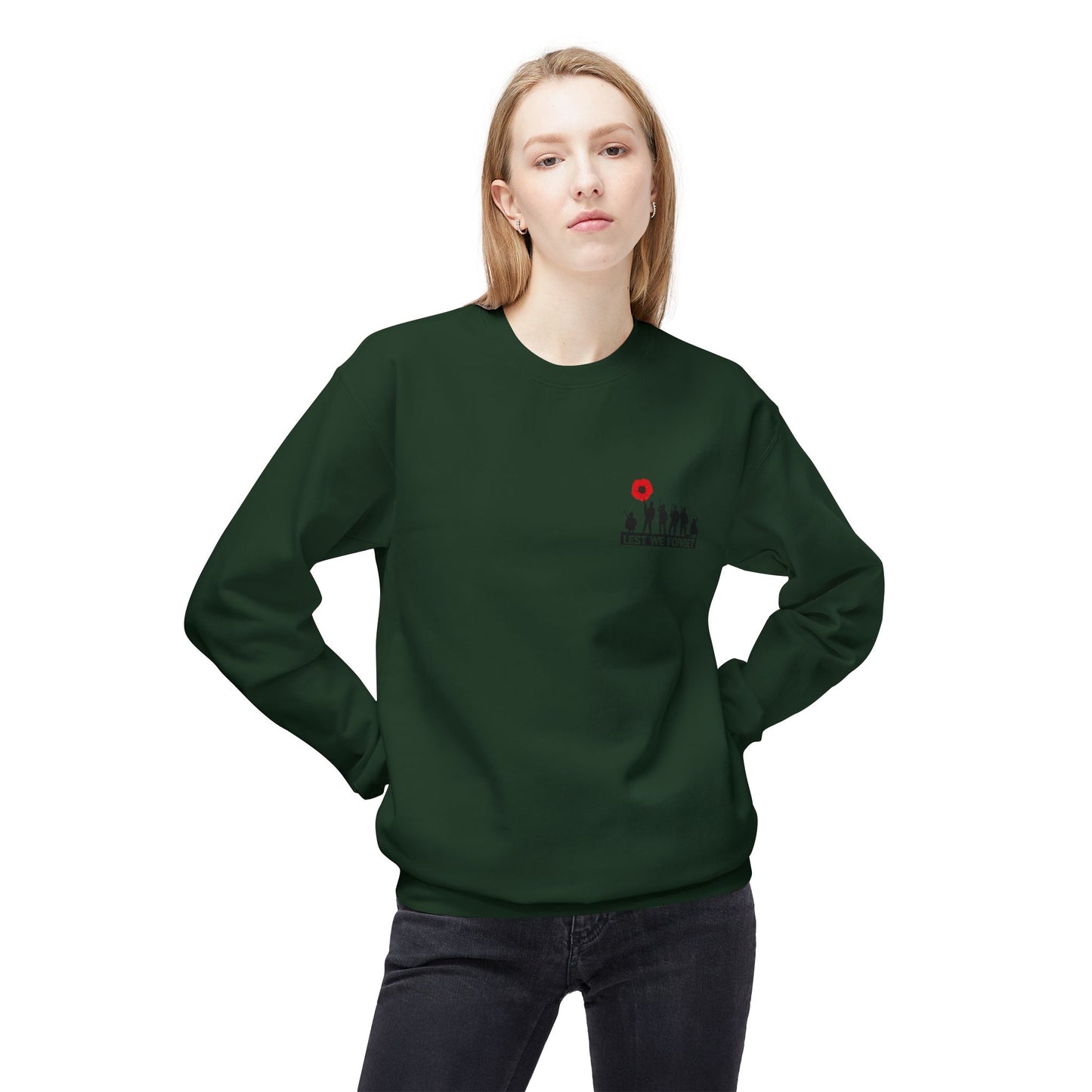 LUFC Remembrance Crewneck  Sweatshirt