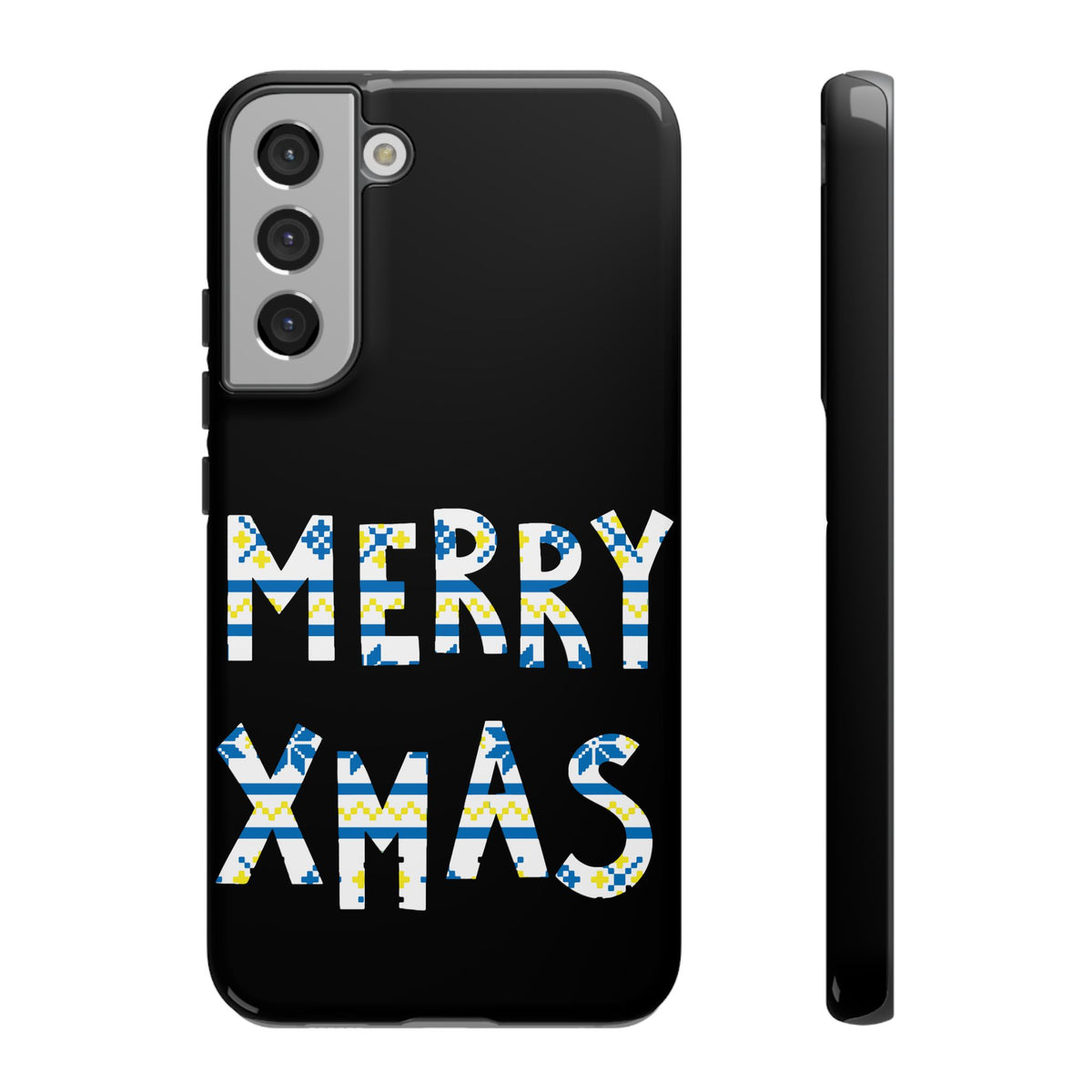 Leeds United 'Merry Xmas' Phone Case: Christmas Edition