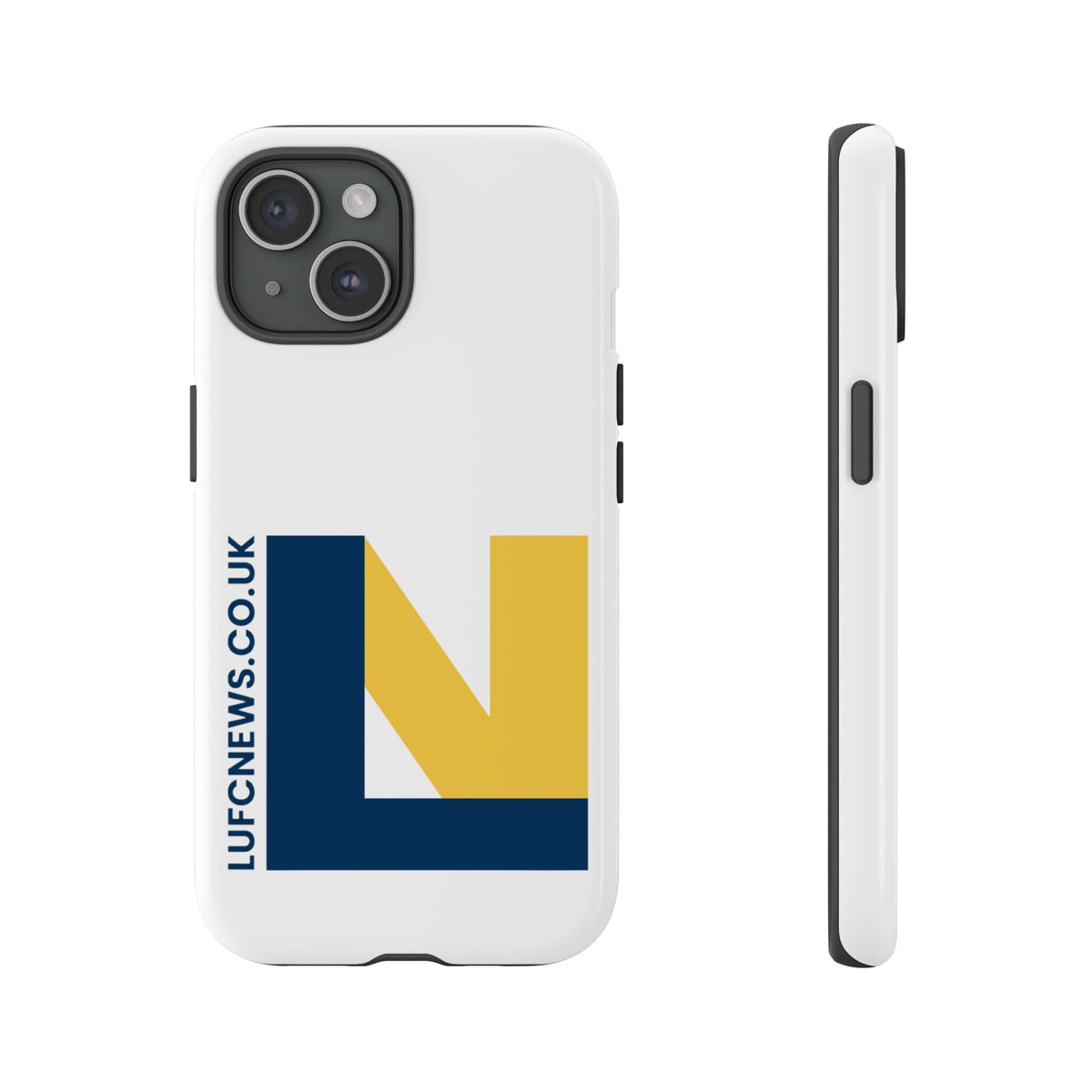 Leeds United 'LUFCNEWS.CO.UK' Phone Case