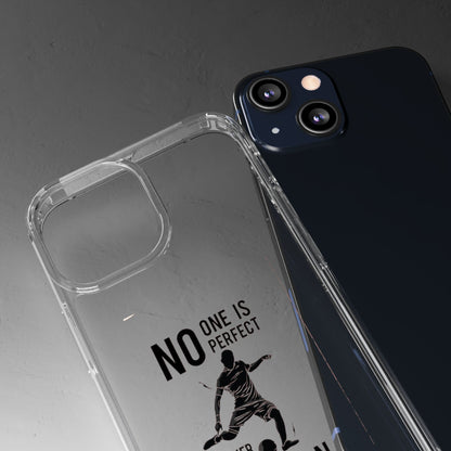 Clear Phone Case - No One is Perfect However Being Leeds Fan is Close Enough