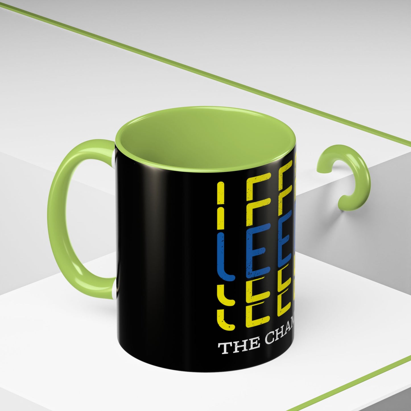 Leeds United “The Champions” Accent  Mug