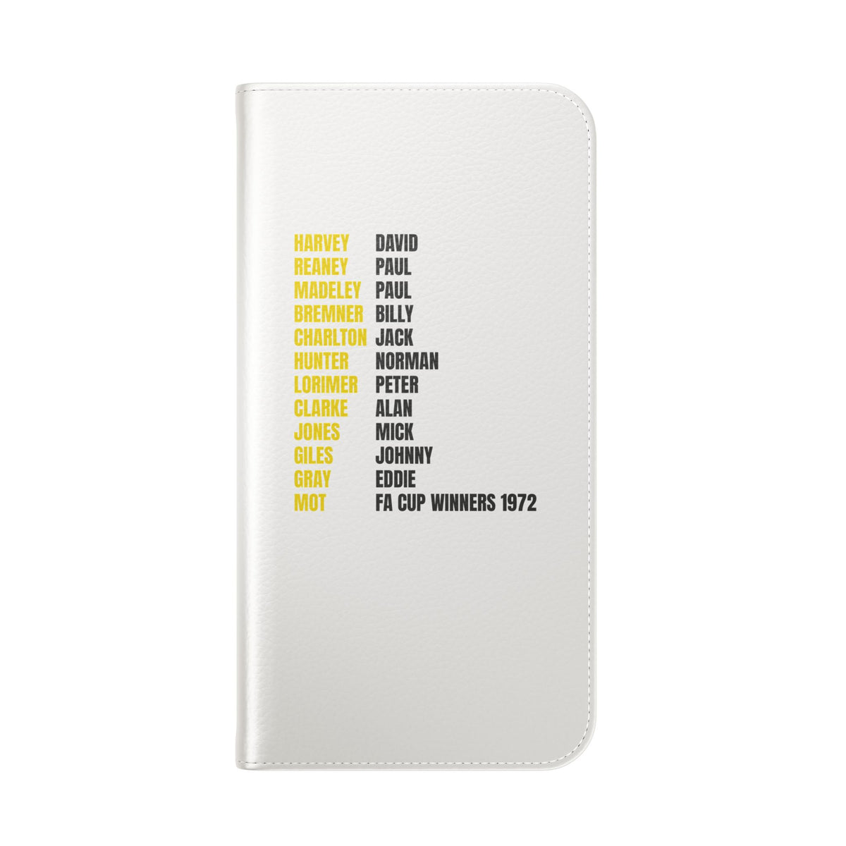 Flip Phone Case - 1972 FA Cup Winners
