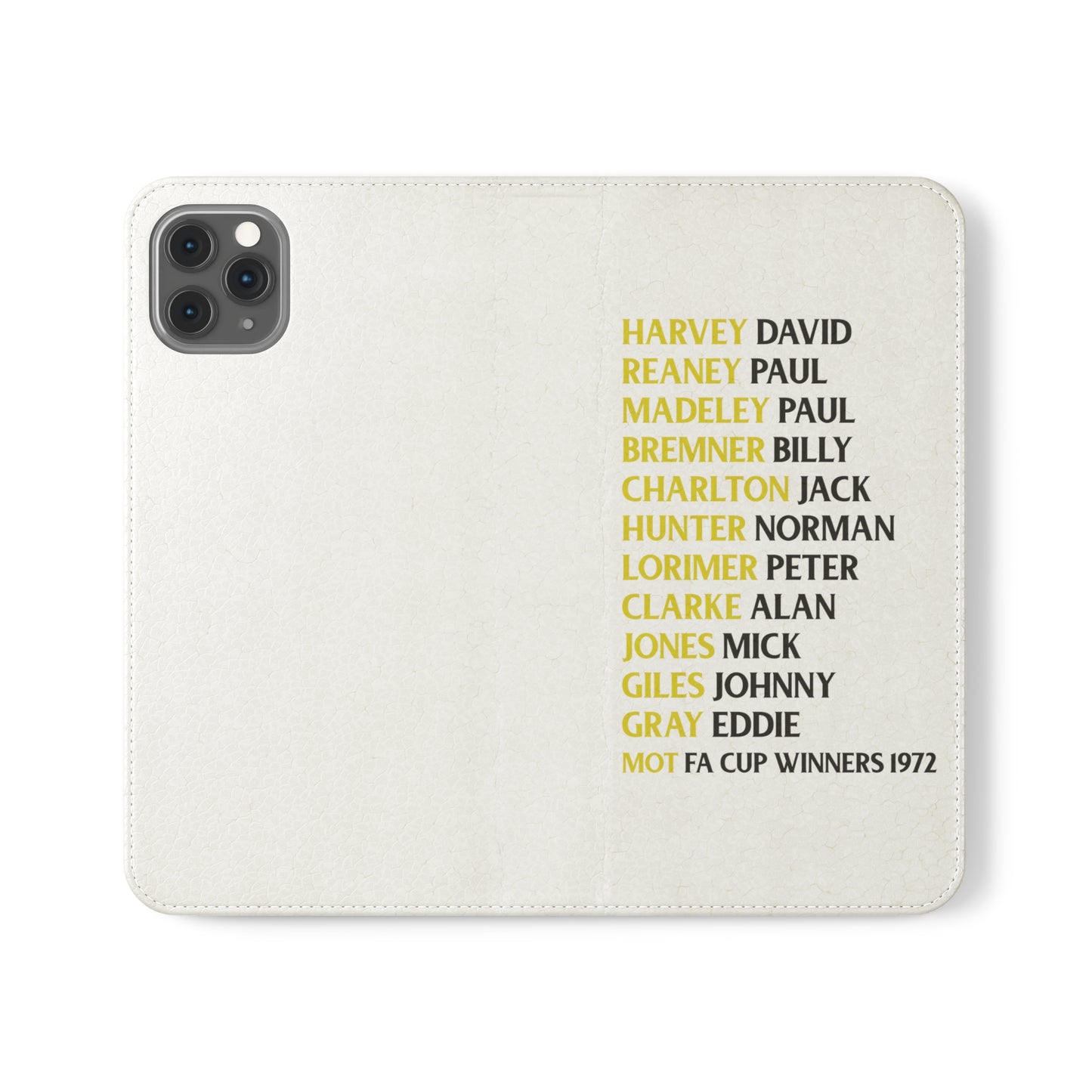 Flip Phone Case - 1972 FA Cup Winners