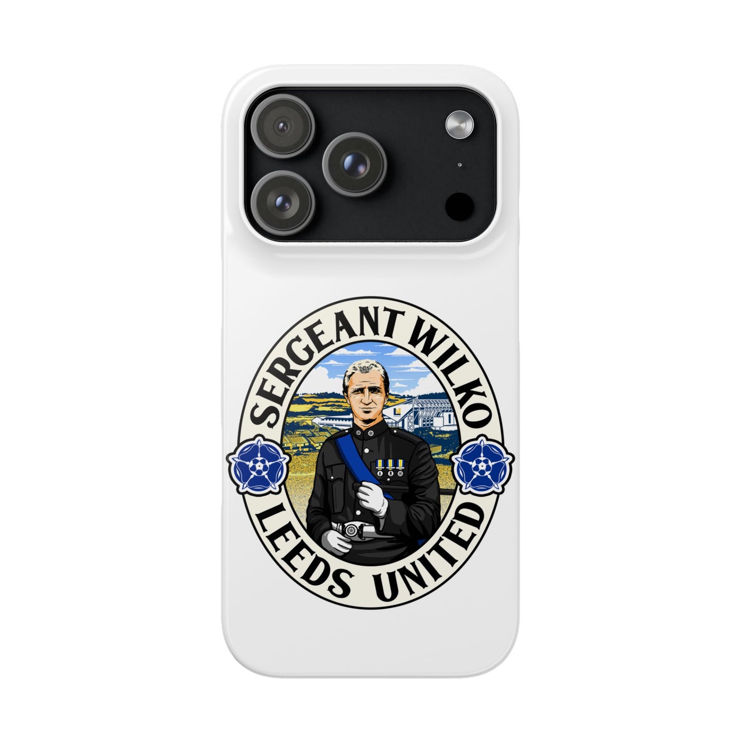 LUFC "SERGEANT WILKO" Leeds  United: Snap Case