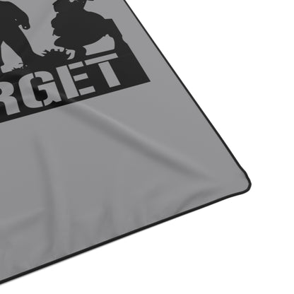 LUFC “Lest We Forget”  Remembrance Snuggle Blanket:  Honor & Tribute Design