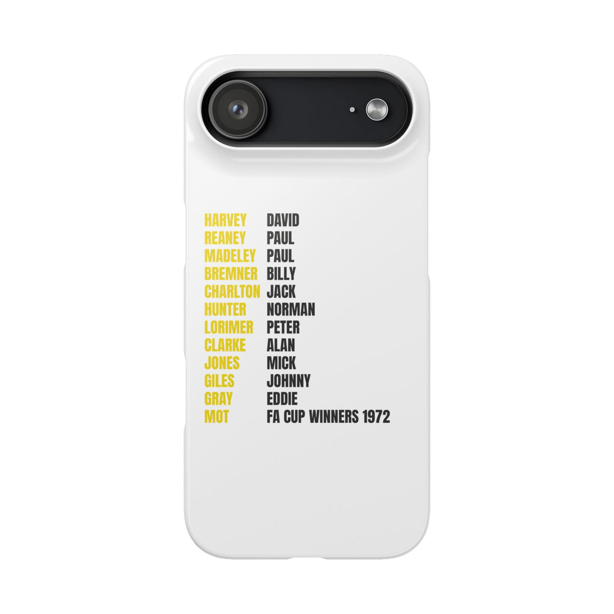 Snap Phone Case - 1972 FA Cup Winners