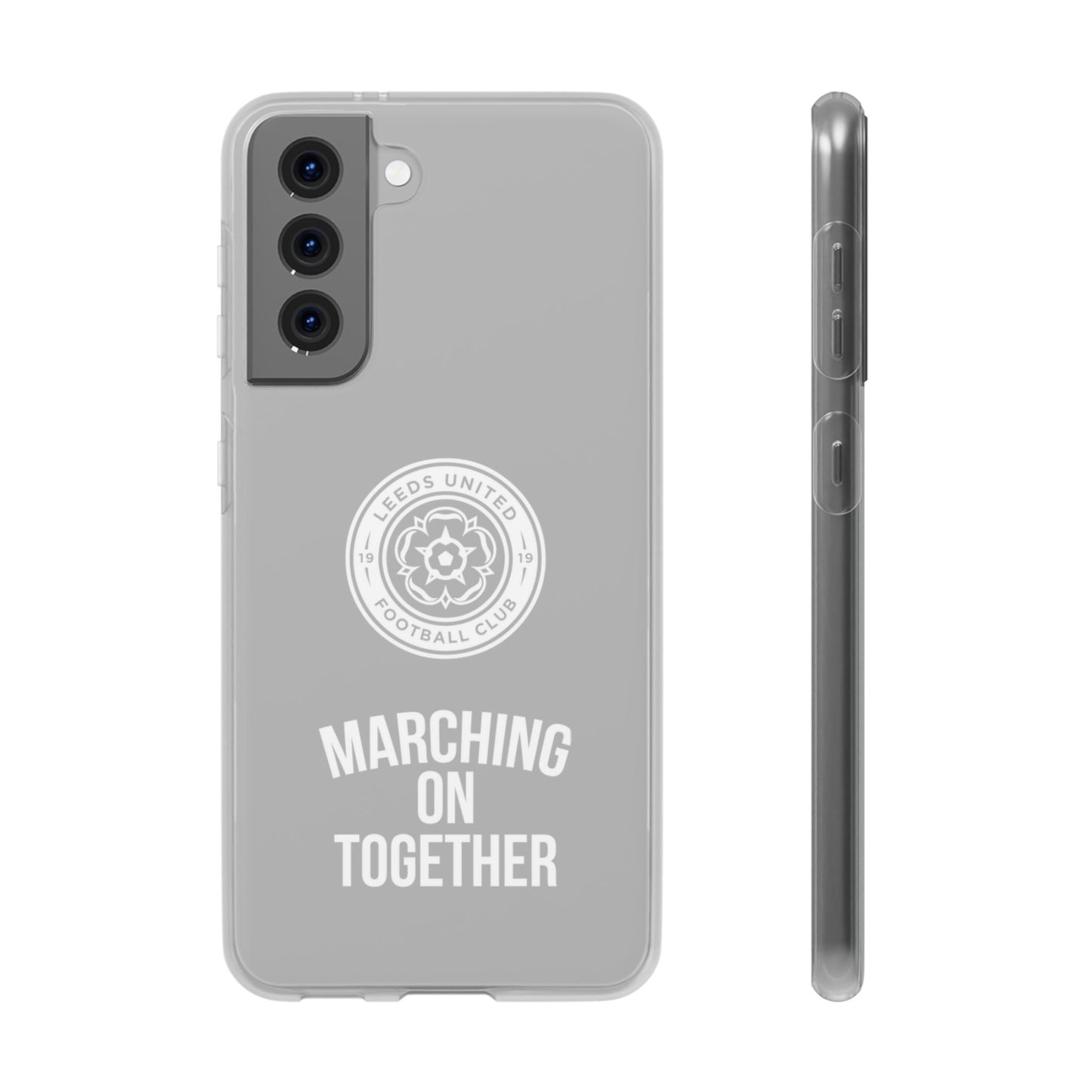 LUFC 'MARCHING ON TOGETHER' Flexi Case