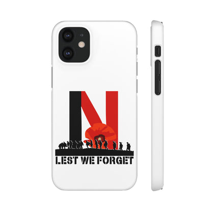 Leeds United "LEST WE FORGET"  Snap Case