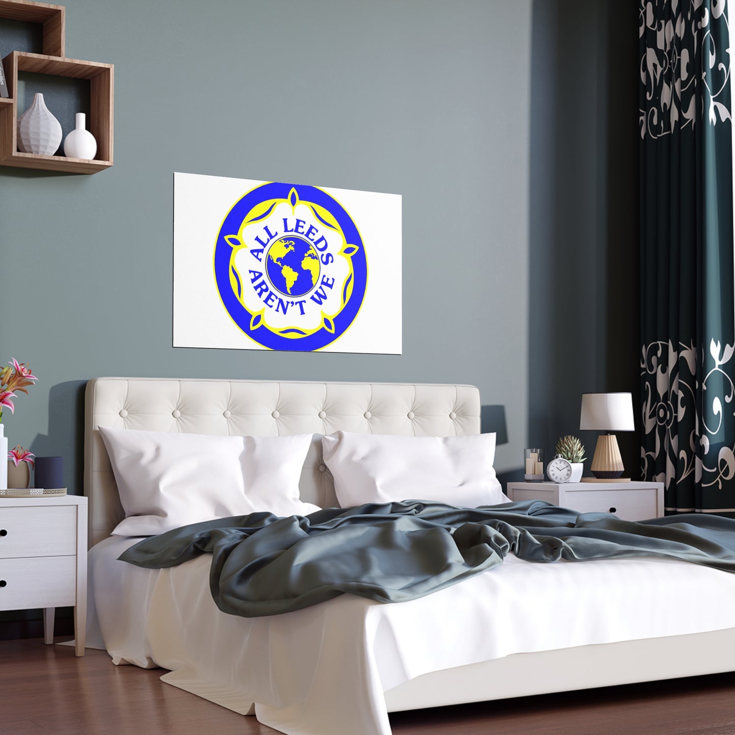 LUFC “All Leeds Aren’t We” Silk  Poster